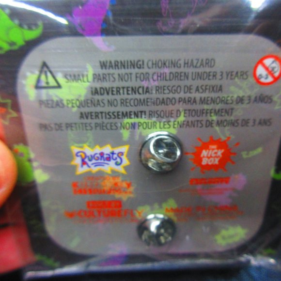 NEW 2018 Nick Box Purple Reptar from Rugrats Enamel Pin Collectible RARE - Picture 3 of 5